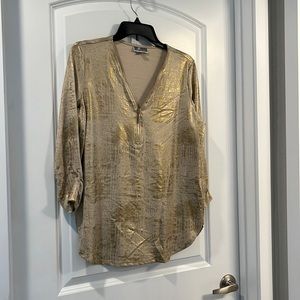 Gold blouse